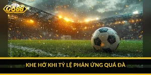 Khe hở khi tỷ lệ phản ứng quá đà