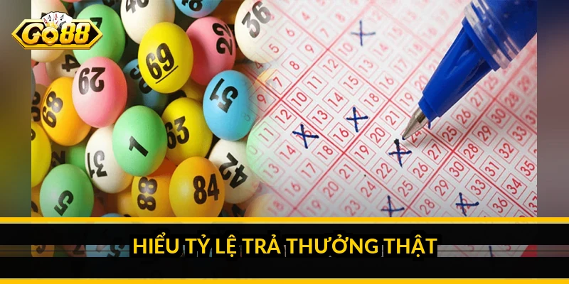 Hiểu tỷ lệ trả thưởng thật