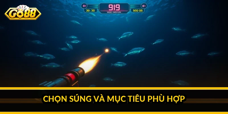 Chọn súng và mục tiêu phù hợp