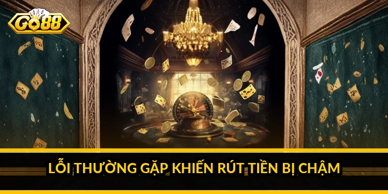 Lỗi thường gặp khiến rút tiền bị chậm