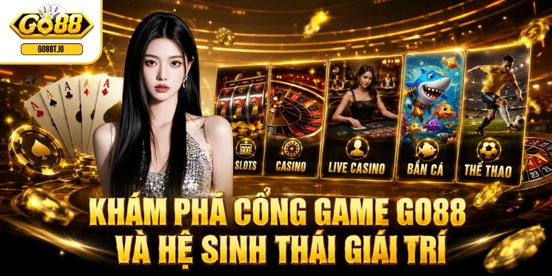 Khám phá cổng game GO88 và hệ sinh thái giải trí